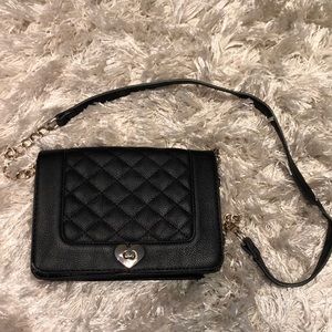 Quilted Black Crossbody